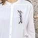 Magcessory Butterfly Trio Magnetic Eyeglass Holder - Scarf Holder - Buttonless Cardigan Closure, Gold