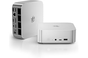 Beelink SER8 Mini PC, AMD Ryzen 7 8745HS (8C/16T up to 4.9GHz), 32GB DDR5 RAM 1TB PCIe4.0 SSD, Mini Computer Support 4K@144Hz, Triple Display, WiFi6, BT5.2, HDMI+DP, USB4