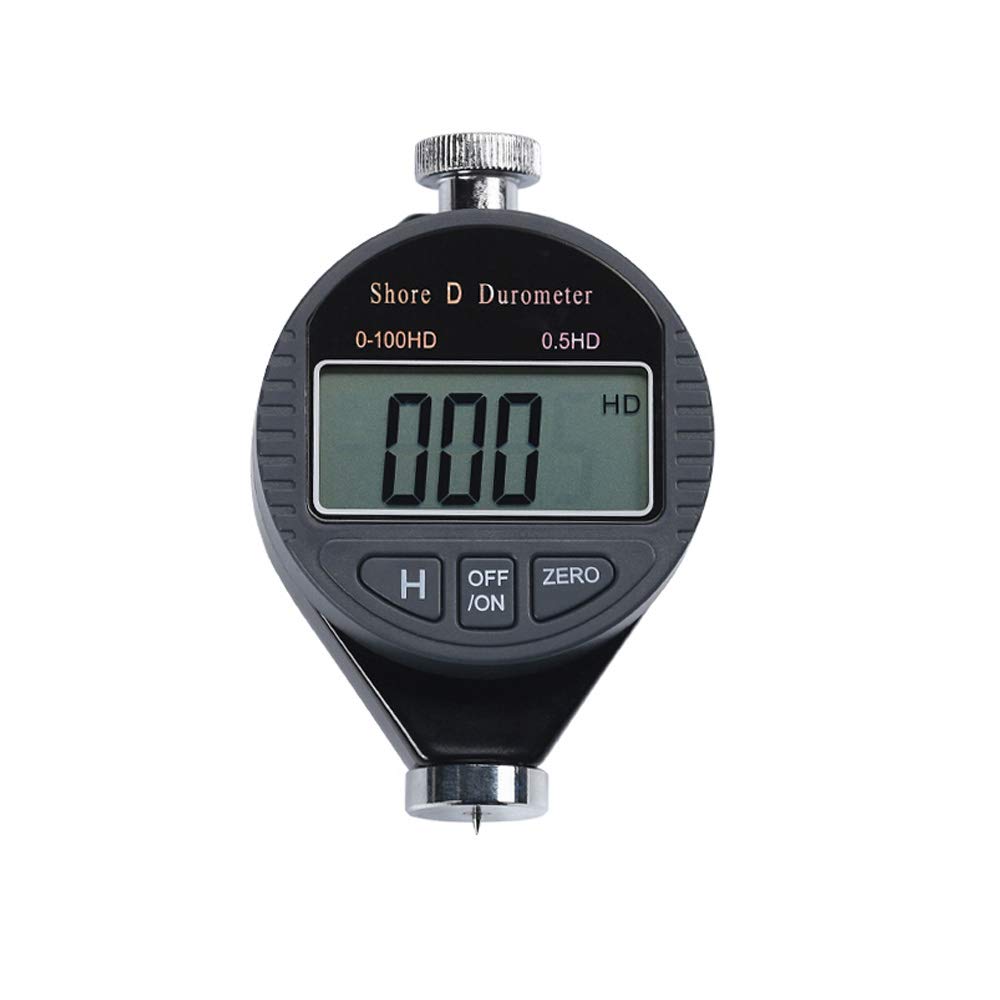 Lancoon Shore D Hardness Meter Tester, Portable Digital Durometer 0-100HD with Large LCD Display for Rubber, Tire, Plastic