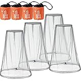 4 Pack Mosquito Head Net Face Mesh Net Head