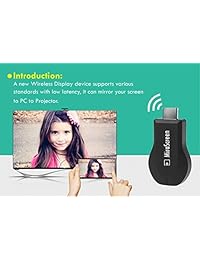 Wifi visualización dongle Miracast DLNA Airplay visualización inalámbrica Adaptador HDMI TV Stick Dongle para iPhone Android iOS