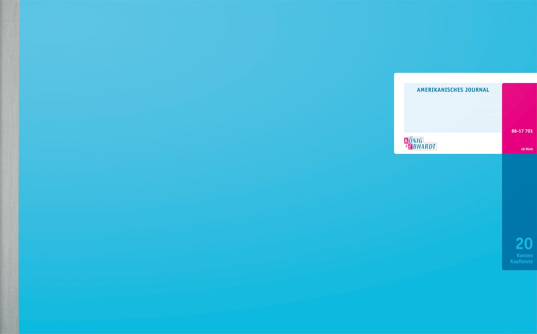 KTMNIG &EBHARDT Amerikanisches Log, 48 Sheets