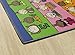 Flagship Carpets Fun at School Educational Machine Washable Carpet for Childrens Classroom, Home Learning and Playroom Rug or Children's Bedroom, 3' x 5', Multicolor