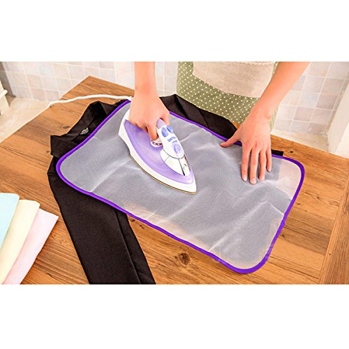 Kicode Handy Ironing Mat Household Board Cover Pad Heat Resistant Laundry protective mesh guard press protect