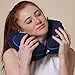 Travel Pillow Purefly Inflatable Neck Pillow for Airplanes ,Cars, Buses, Trains, Home or Office Naps Support Your Neck,Chin,Back of Head with Handy Carry Pouch