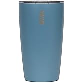 MiiR Tumbler, 16oz Insulated Stainless Steel with Press Fit Slide Lid – Splash Proof Design, Holds Hot & Cold Beverages, Stylish & Functional Cup Holder Compatible