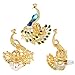 Peacock Car Accessories Car Aromatherapy Essential Oil Diffuser Diamond Locket with Vent Clip and Best Home Decoration Car Decoration Without Oil, AMind