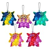 Leencum 5Pcs Mini Simple Fidget Toy Stress Relief