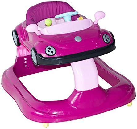 car baby walker pink