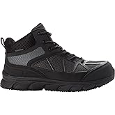 Propet Mens Seeley Hi Composite Toe Work Safety Shoes Casual - Black