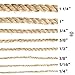 SGT KNOTS Twisted Manila Rope - Natural 3 Strand Fiber Hemp Rope for Indoor and Outdoor Use - Multipurpose Manila Rope for Crafts, DIY Projects, Home Decorating, Climbing - 1/2 in x 100 ft
