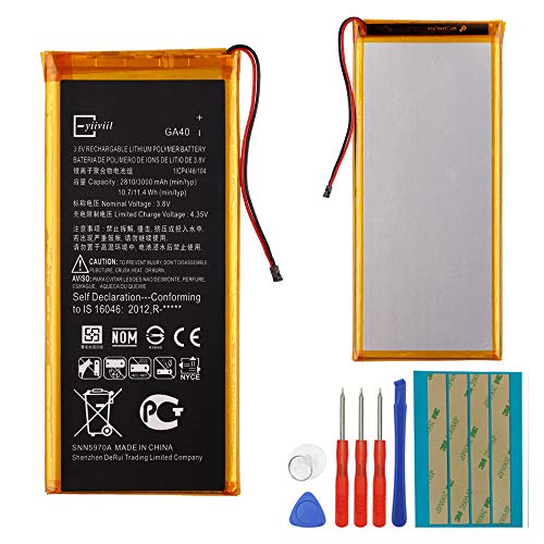 for Motorola G4 Plus XT1625 XT1643 XT1644 Replacement Battery 2810mAh  GA40 New Internal Battery SNN5970A with Tools in Oman Whizz Replacement 