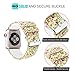 Antemart Compatible with Apple Watch Band 38mm 42mm, Replacement Printed Silicone Sport Bands Bracelet Strap Wristband Watchband Compatible with iwatch Series 3 Series 2 Series 1 All Versions