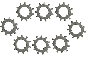 Aizhuer Replacement 1.75" Dexter Tang Washers 005-059-00 for 10k HD 12k 15k Wheel Axle Trailer 14 GA（8pack）