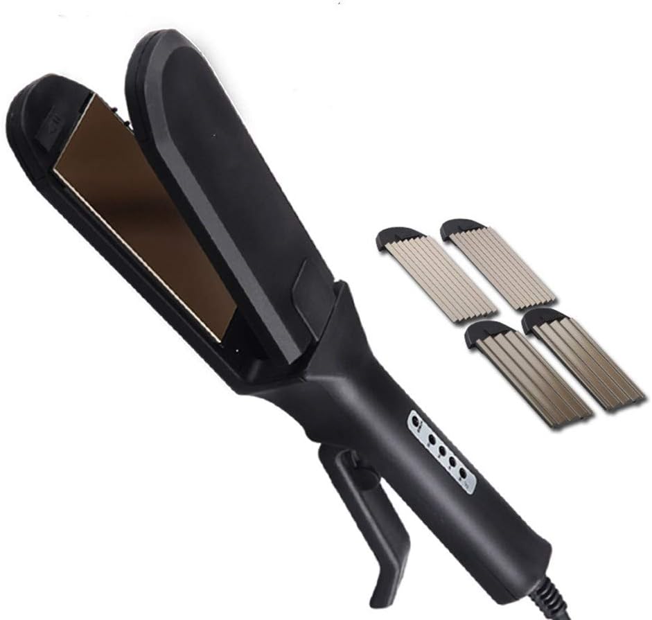 Nulijianchi2 Hair Straightener Corn Whisker Plate Fluffy Hair