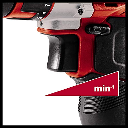 Einhell Akku-Bohrschrauber TE-CD 12/1 Li (Li-Ion, 12 V, 2-Gang-Getriebe, Drehzahl-Elektronik, LED-Beleuchtung, robustes… – Bild 8