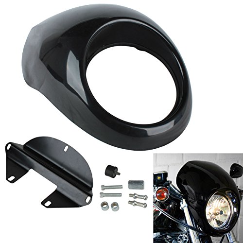 Buy XFMT Cafe Racer Style Drag Racing Front Headlight Fairing Cowl