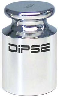 Justiergewicht/Kalibriergewicht für Digitalwaagen – 200 Gramm – Chrom - zum Kalibrieren von Digitalwaagen/Waagen