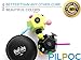 PILPOC theFube Fidget Cube with 12 Sides - Handy Anxiety Toys for Kids and Adults - Fidget Dice for Stress Relief & Focus - Anti Stress Cube for ADHD, ADD, with Carry Case (Green & Mix)