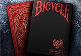 Bicycle Scarab (Red) Playing Cards by Crooked Kings