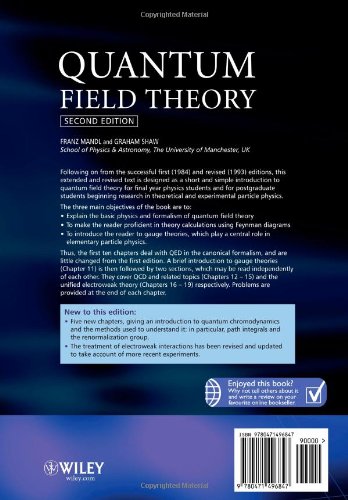 MANDL SHAW QUANTUM FIELD THEORY PDF feynman diagrams pdf 
