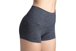 COVALENT ACTIVEWEAR Youth Breathable Shorty-Short & Scrunchy Combo - High Waisted & Super Comfy – Gym, Dance, Yoga, Aerobics, Cheer, Everyday!…