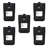 Retevis RT21 Two-Way Radio Battery 1100mAh Li-ion Rechargeable Battery Compatible with Retevis RT21 Walkie Talkies (5 Pack)
