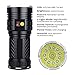 Woputne 12 LEDs Flashlight, Rechargeable, Powerful 6000 High Lumen, Type-C USB, Super Bright Flashlight with Battery Power Indicator…