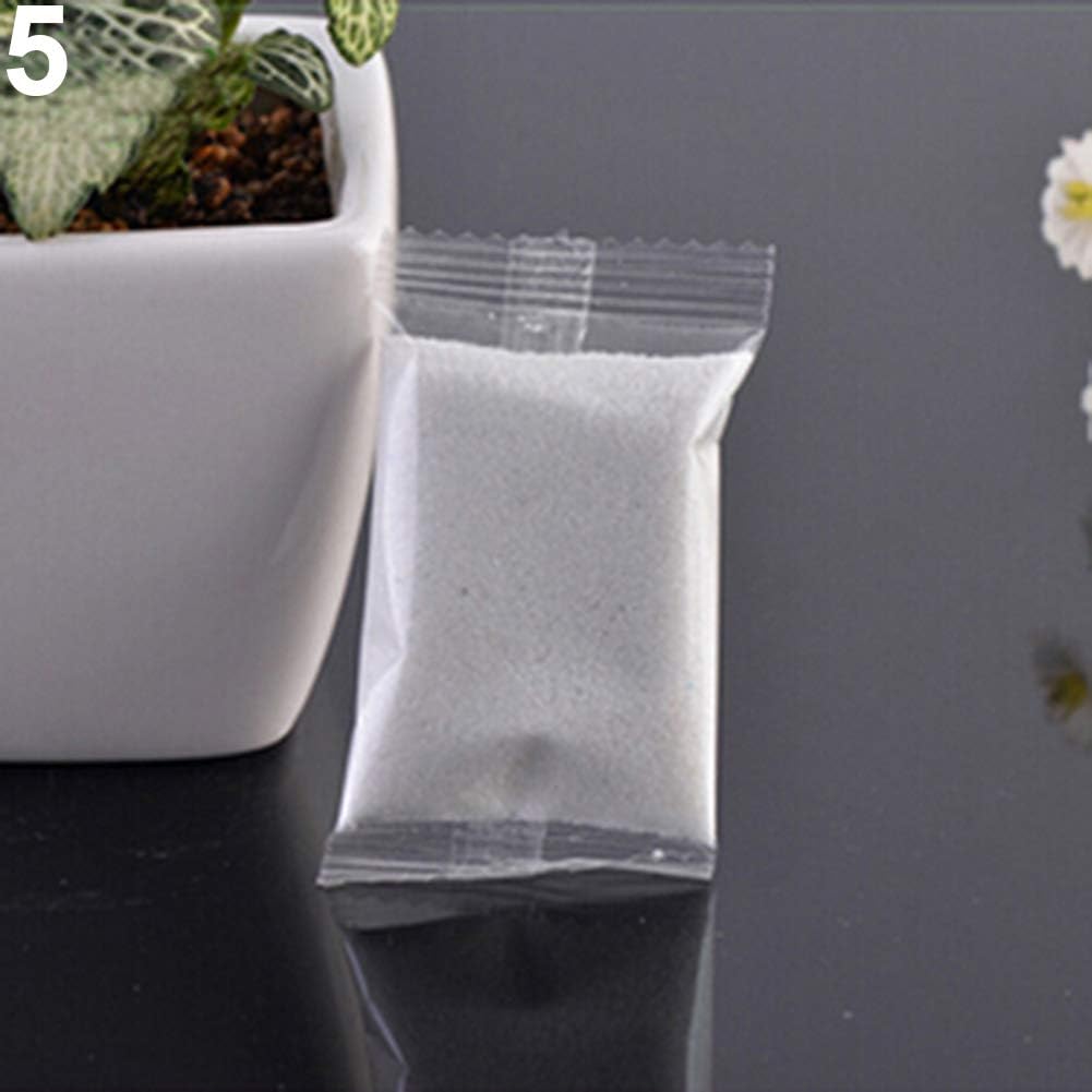 tianxiangjiaju Colored Quartz Sand Fine Particles Micro Landscape Fish Tank Bonsai Garden Decoration White