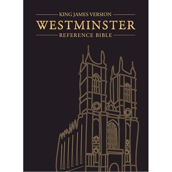 KJV Westminster Reference Bible, Black Goatskin Leather, KJ556:XE