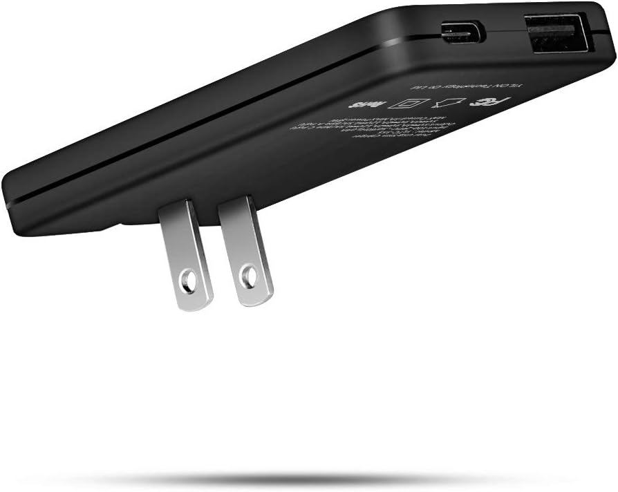 USB C PD Fast Charger-YILON Quick Charge 3.0 18W USB Wall Charger,with Dual Ports& Foldable Plug for iPhone 8 8Plus XS XS Max XR 11,Galaxy S9 S8,iPad and More