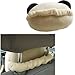 Kasstino 1 Pair Cute Panda Vehicle Neck Rest Pillow Headrest Cushion Protecter Travel Car Pillow