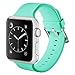 UMTELE Compatible for Apple Watch Sport Band 42mm 44mm, UMTELE Soft Silicone Replacement Band Sport Strap with Ventilation Holes Replacement with Apple Watch Series 4/3/2/1,Nike +