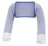 ScratchSleeves | Baby Boys' Stay-On Scratch Mitts Stripes
