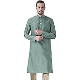 KISAH Men's Kurta - Traditional Indian Ethnic Wear for Men - Ideal for Weddings, Festivals & Celebrations