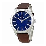 Armani Exchange Men's AX2324 Brown Leather Quartz Watch