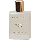 Sand + Fog Vanilla Musk Perfume Eau De Parfum Oil Rollerball 1.7oz 50ml Roll-On Applicator