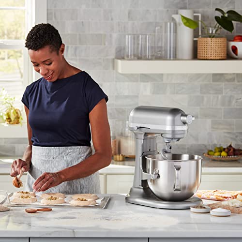KitchenAid NEW 7 Quart Bowl Lift Stand Mixer with Double Flex Edge Beater KSM70SK, Contour