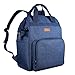 Hap Tim Diaper Bag Backpack, Large Multifunction Travel Back Pack Maternity Baby Nappy Changing Bags with Stroller Straps Insulated Pouches (Navy Blue 5337)