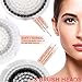 Face Brush, VOGCREST Facial Cleansing Brush 3-in-1 Best Sonic Facial Brush Set Waterproof Face Skin Scrubber for Gentle Exfoliating,Deep Cleansing, Rechargeable (Sonic Rose)