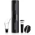 Abridor de Vinho Elétrico com Design Elegante e Prático Abridor de Vinho Elétrico com Design Elegante e Prático