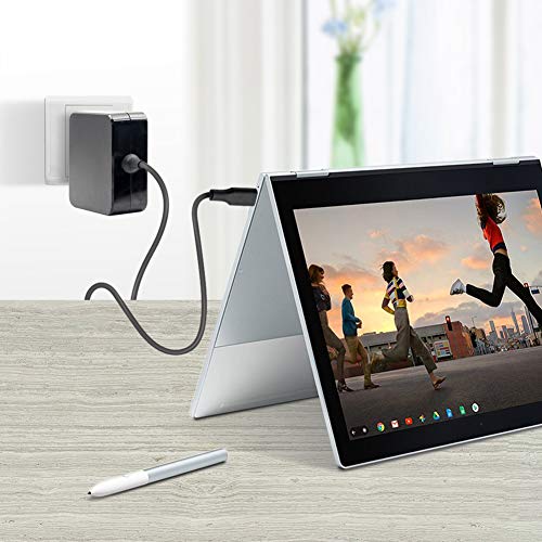Aisilk Type C Adapter 65W USB-C Wall Charger with Power Delivery for MacBook/Pro, Dell, hp, Lenovo, Asus, Acer, Thinkpad, Matebook, Razer, Google, and More laptops Tablets and Cell Phones
