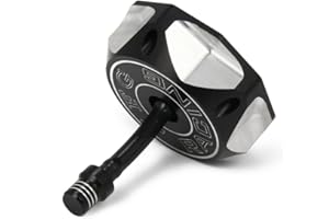 YSMOTO Dirt Bike Gas Fuel Tank Cap With Air Vent Hose for DRZ50 DRZ70 RMZ250 DRZ125 DRZ400 LT-R450 LT-Z400 LT-Z250 TC250 TE250 SM250R Grizzly300/350/450 Banshee350 And More Dirt Pit Bike ATV, Black