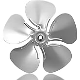 FB99100 Attic Fan Blade Propeller 12" 32 Degree 5 Blade for 1/2" Shaft | Attic Fan Replacement Blades Replace 9800528 F0510B2944 97009317 F0516B3235 S970097317 F0510B2497 14393 F0516B2514
