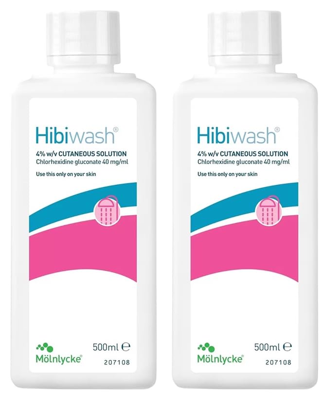 Hibiwash Health Care, 500 Millilitres - 2 Pack