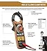 Southwire Tools & Equipment 21030T 400A AC TrueRMS Digital Clamp Meter, Multimeter with Voltage, AC Current, Resistance, and Capacitance Tests, Ergonomic Design, Faster Project Times