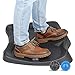 Sokiss Standing Desk Mat| Not-Flat Standing Desk Anti-Fatigue Mat with Movebale Foot Massage Ball | Ergonomic Design Comfort Office Floor Mat