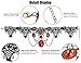 luck sea Vampire Choker Earring Costumes for Girls - Gothic Necklace Halloween Party Supplies 2 Sets