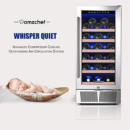 1 AMZCHEF+Refrigerator+Freestanding+Temperature+Efficient
