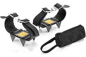 Toasis Ice Claws Snow Grips Spikes Crampons Traction Cleats for Shoes Boots